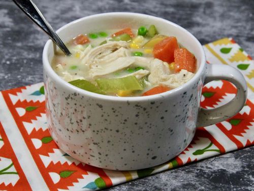 Creamy Chicken Pot Pie Soup