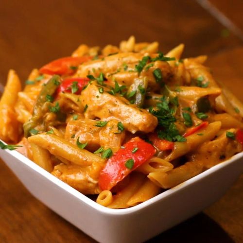 One-Pot Chicken Fajita Pasta