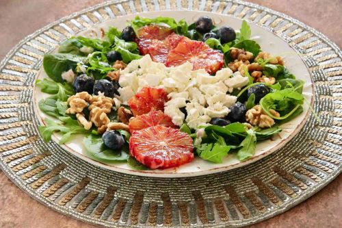 Blood Orange, Blueberry, and Feta Salad