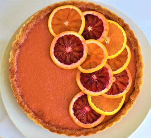 Blood Orange Tart