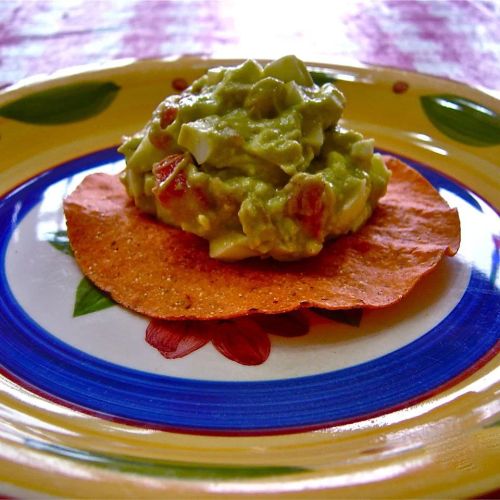 Avocado-Egg Salad Tostada Filling