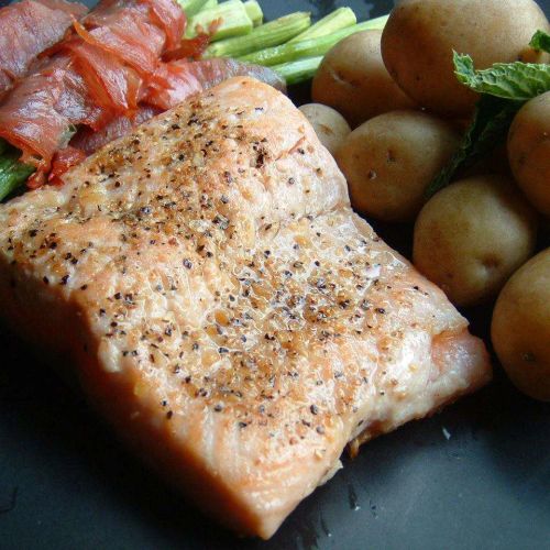 Lemon Garlic Salmon