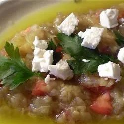 Melitzanosalata Agioritiki (Athenian Eggplant Salad)