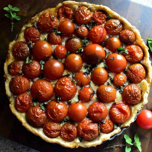 Cherry Tomato Tart