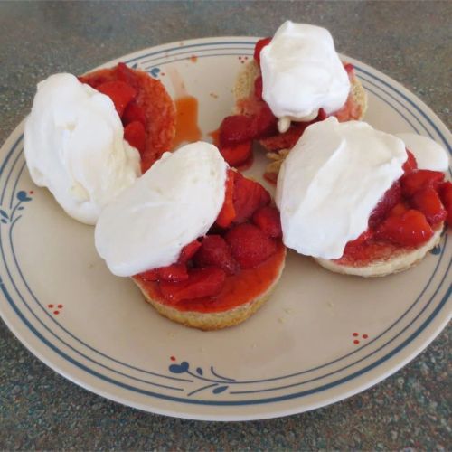 Fresh Strawberry Lemon Shortcake