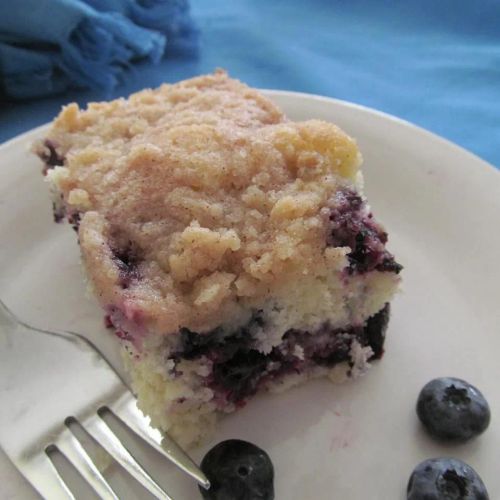 Bright Blue Monday Cake