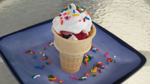 Fruit Cream Cones