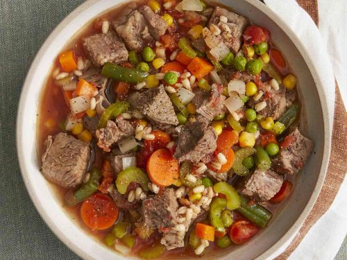 Beef Barley Vegetable Soup