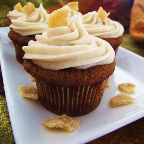 Pumpkin Ginger Cupcakes