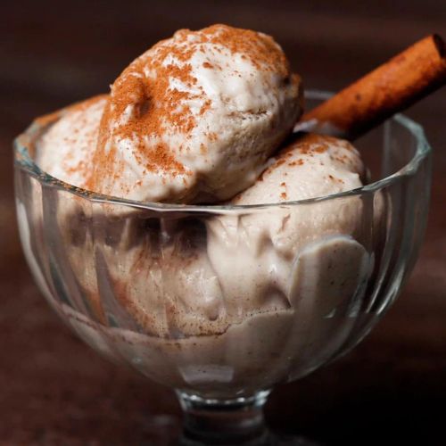 Homemade Horchata No-Churn Ice Cream