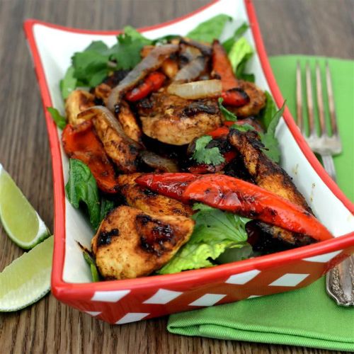 Grilled Chicken Fajita Salad