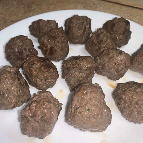 Fabienne's Bison Meatballs