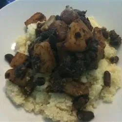 Pineapple, Black Beans, and Couscous