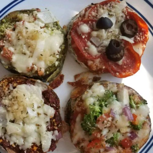 Eggplant Pizzas