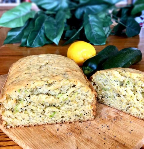 Lemon Poppy Seed Zucchini Bread