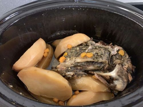 Slow Cooker Leg of Lamb