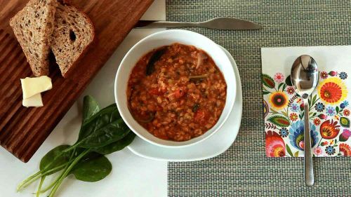 Bryan's Spicy Red Lentil Soup