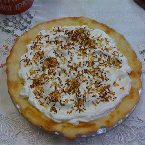 Truly Coconutty Cream Pie