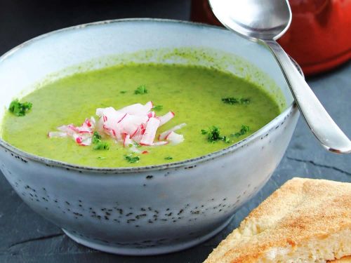 Radish Top Soup