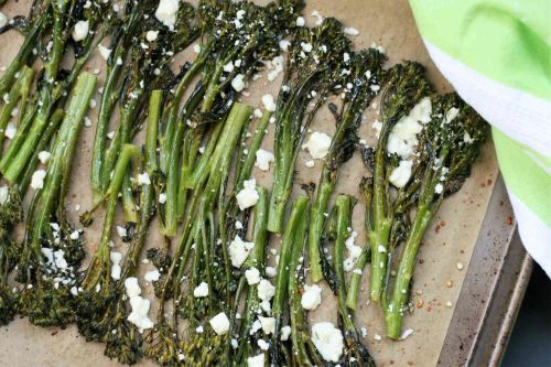 Roasted Spicy Broccolini