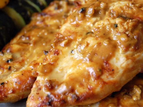 Grilled Peanut Chicken