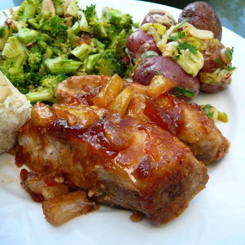 Pineapple Sticky Ribs