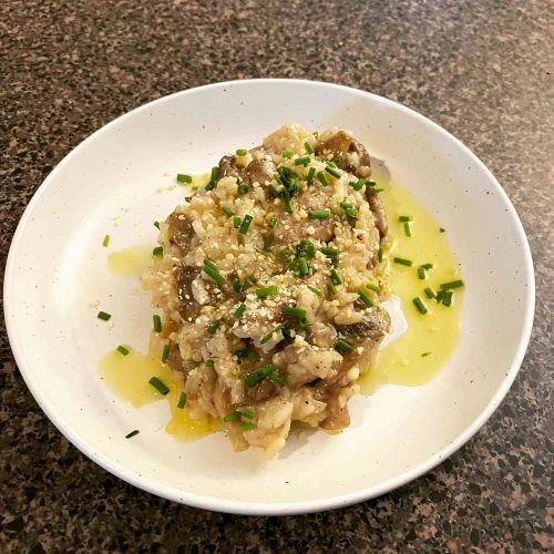 Creamy Wild Mushroom Risotto