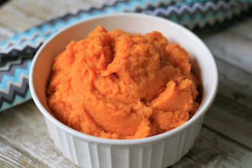 Instant Pot® Mashed Sweet Potatoes with Goat Cheese