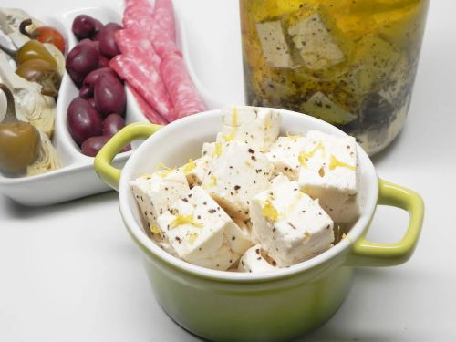 Easy Marinated Feta