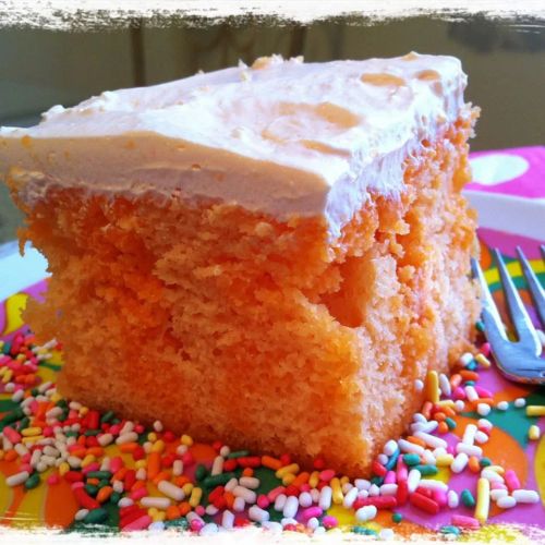 Creamy Orange Cake