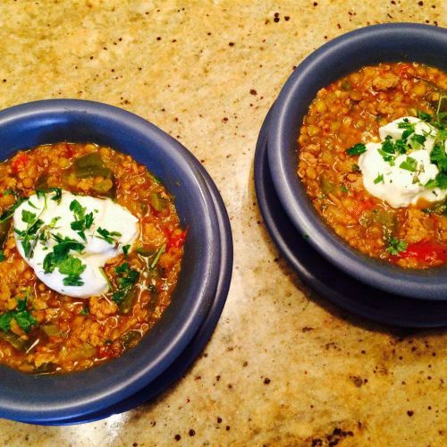 Turkey-Lentil Chili