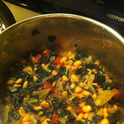 Bean and Kale Ragu