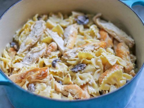 Creamy Garlic Chicken Pasta