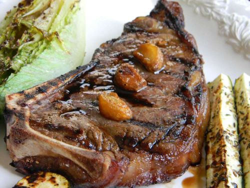 Garlic Steak with Garlic