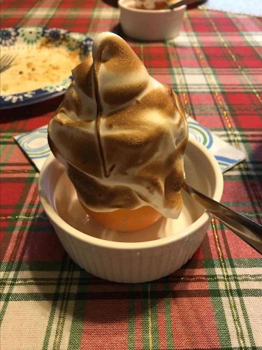 Orange Baked Alaska