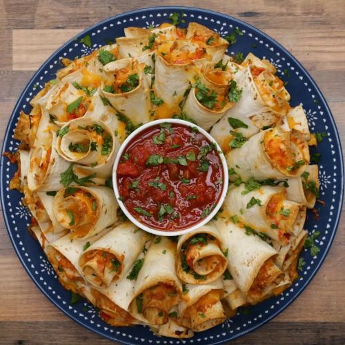 Blooming Quesadilla Ring