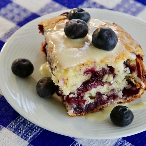 Blueberry Pudding with Hard Sauce