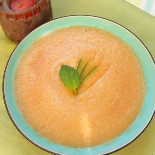 Chilled Cantaloupe Soup