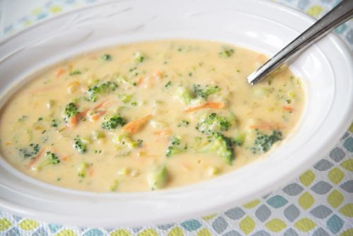 Cheese Soup with Broccoli