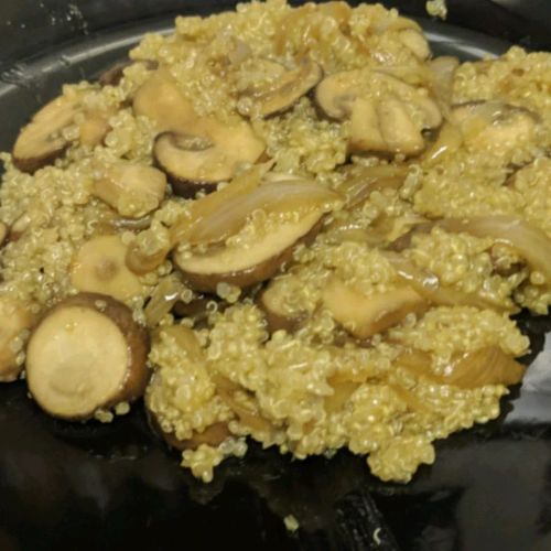 Quinoa Mushroom 'Risotto'