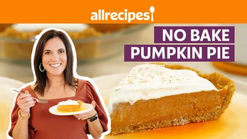 No-Bake Pumpkin Pie with Cream Cheese