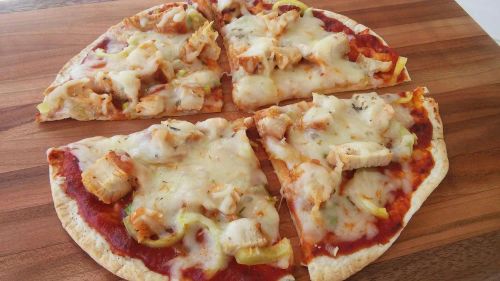 Easy Tortilla Pizza