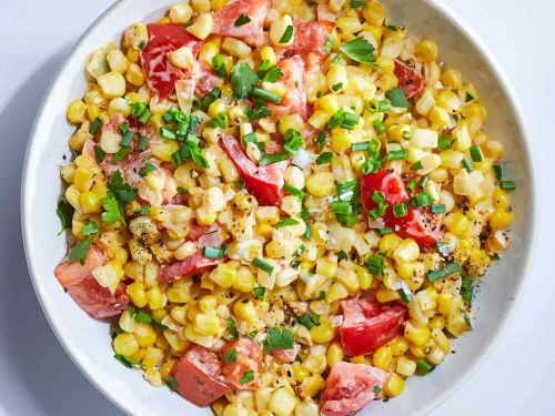 Creamed Corn with Tomatoes