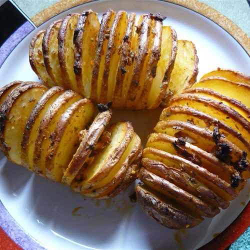 Fabienne's Hasselback Potatoes