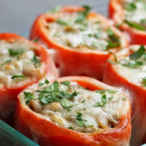 Cheesesteak-Stuffed Peppers