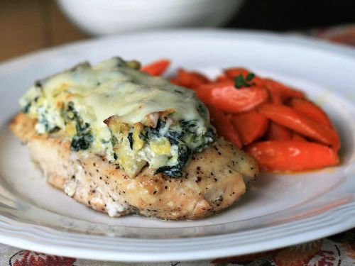 Keto Spinach-Artichoke Chicken