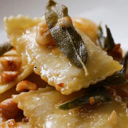 Easy Butternut Squash Ravioli