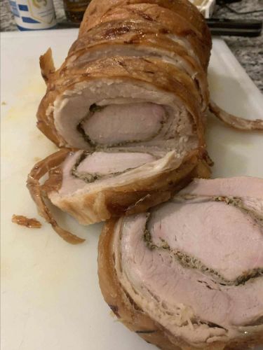 Porchetta (Pork Belly-Wrapped Pork Loin)