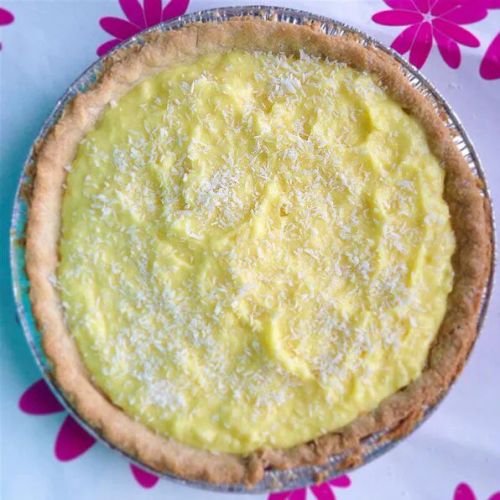 Crushed Pineapple Sour Cream Pie