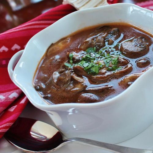 Tomato Mushroom Soup